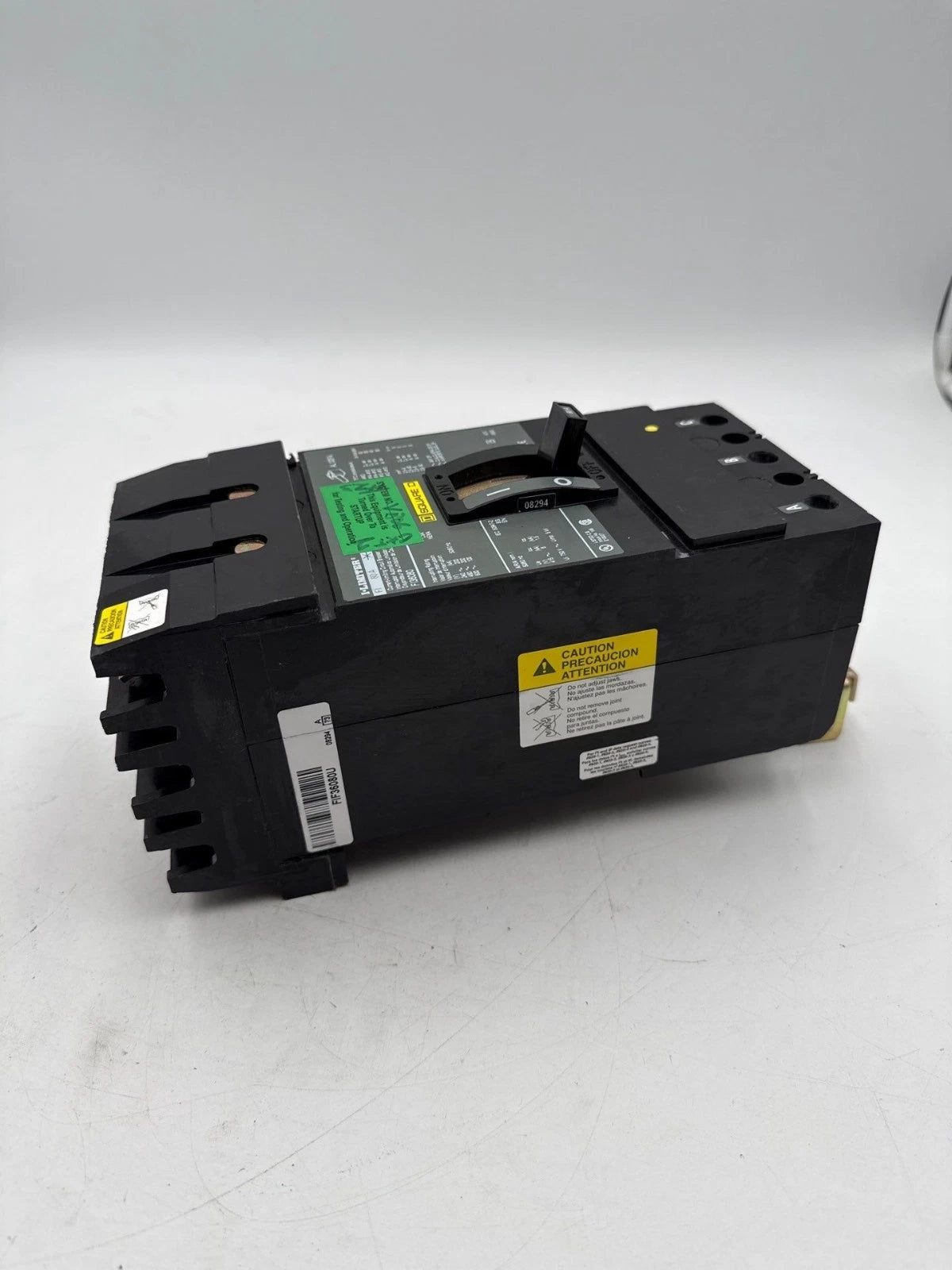 Square D FI36080 I-Line Circuit Breaker 80A 3P 600V 3PH FI 80 Amp 3 Pole Used Used