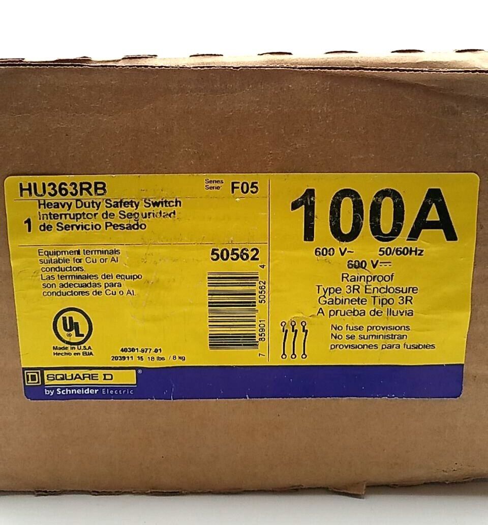 Square D HU363RB New
