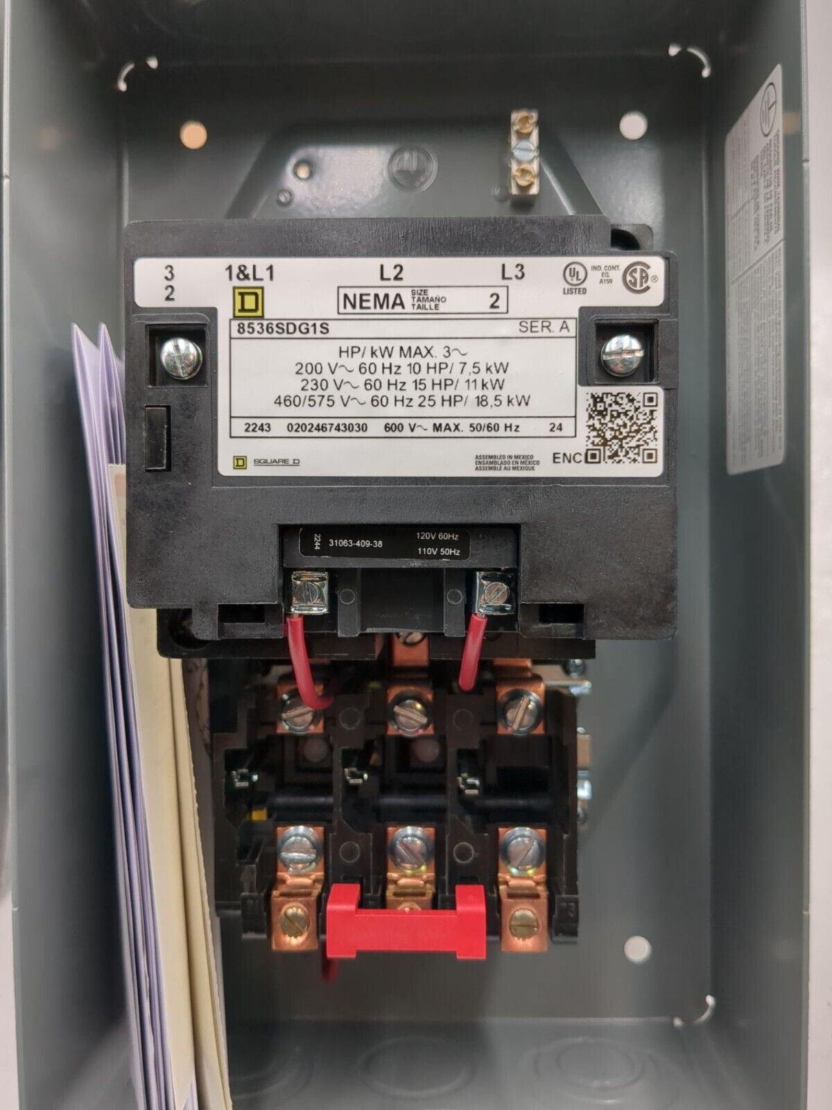 Square D 8536SDG1V02S New