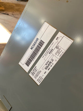 Square D NQ Panelboard 200A 208Y/120V 3PH 4W 72 Circuit Indoor Encl MCB QBL32200 P646 Used