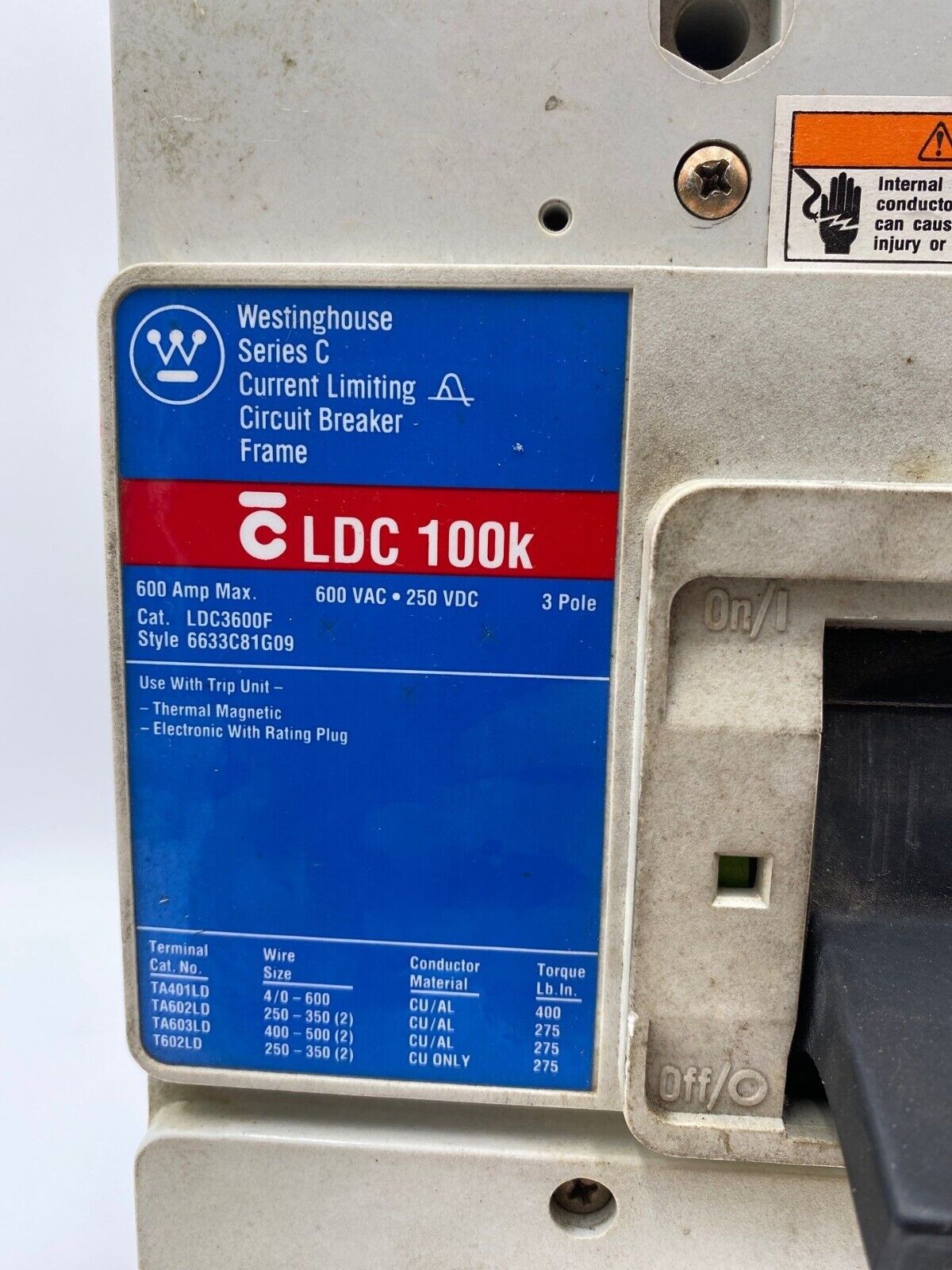 Eaton LDC3600F Used
