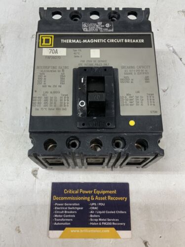 Square D FAP36070 Used