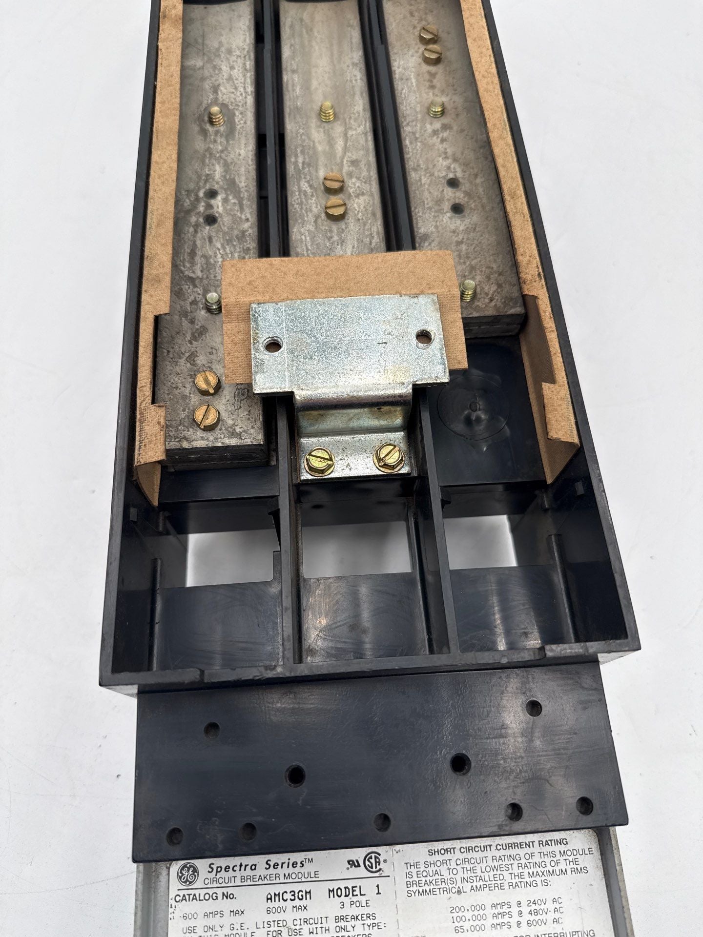 GE AMC3GM APN Panel Circuit Breaker Module 600A 600V 3P SGHA SGLA SGPA 600 Amp Used