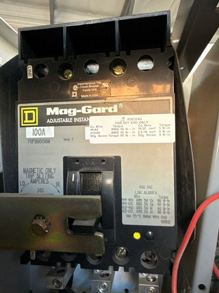 Square D Model 6 39" MCC Bucket VFD ACS550-U1-038A-4 25HP 480V 3PH FHP3610016M Used