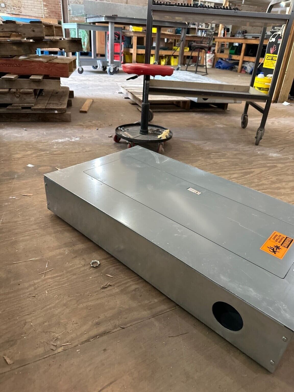 SQD NQOD442L225CU NQOD Panelboard 225A 240V 3PH 4W 42 CIR MLO Main Lug 225 Amp P511 Used