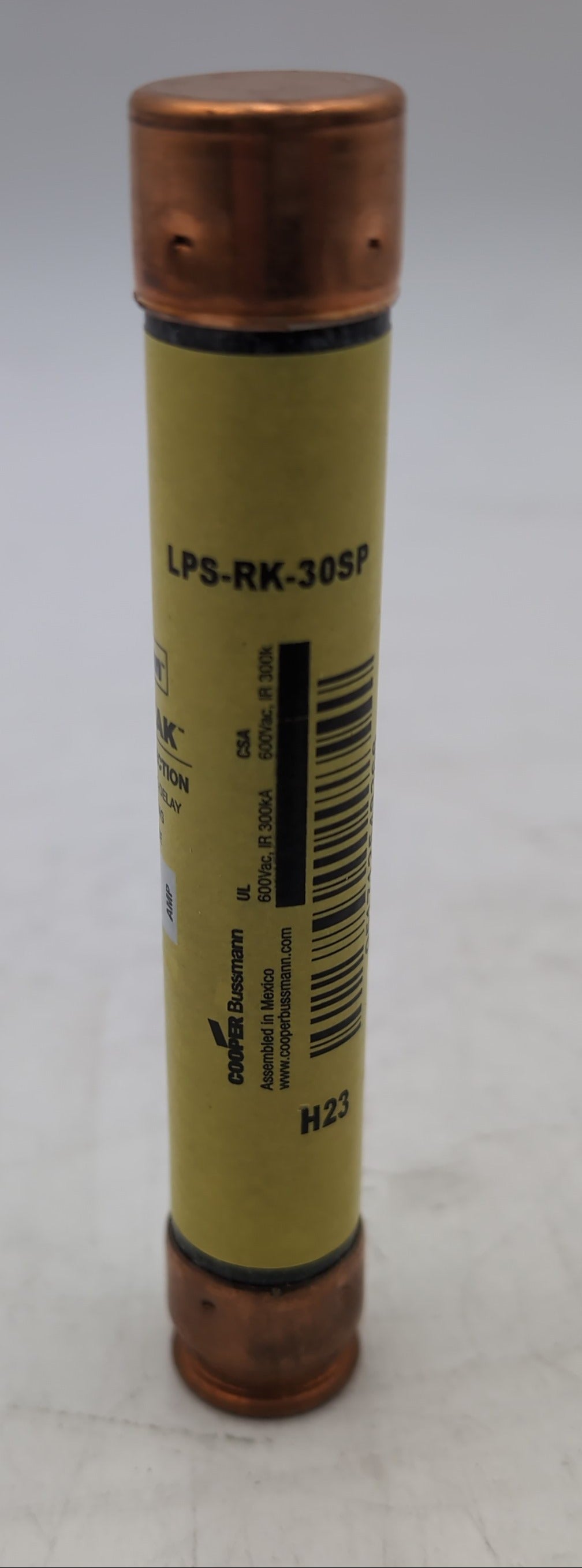 Bussmann LPS-RK-30SP 30 Amp 600V Class RK1 Time-Delay Fuse New