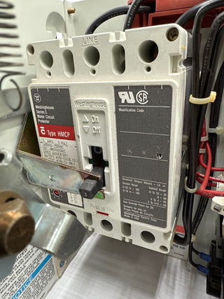 Eaton Freedom 2100 12" 3A MCC Combo Bucket HMCP003A0C Size 1 Starter Used