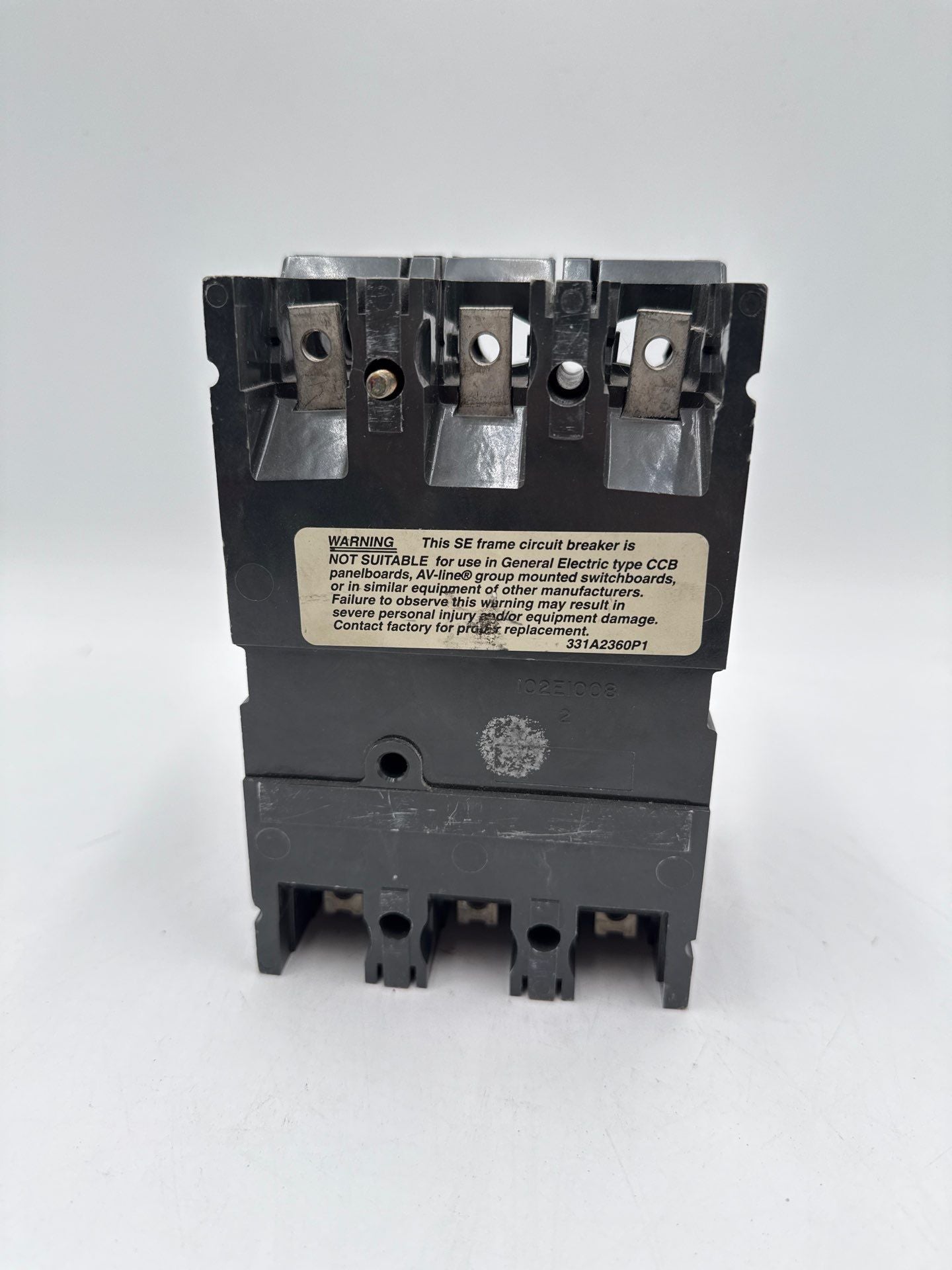 GE SEDA36AT0060 Circuit Breaker 60A 3P 600V Frame 60 Amp 3 Pole NO PLUG Used