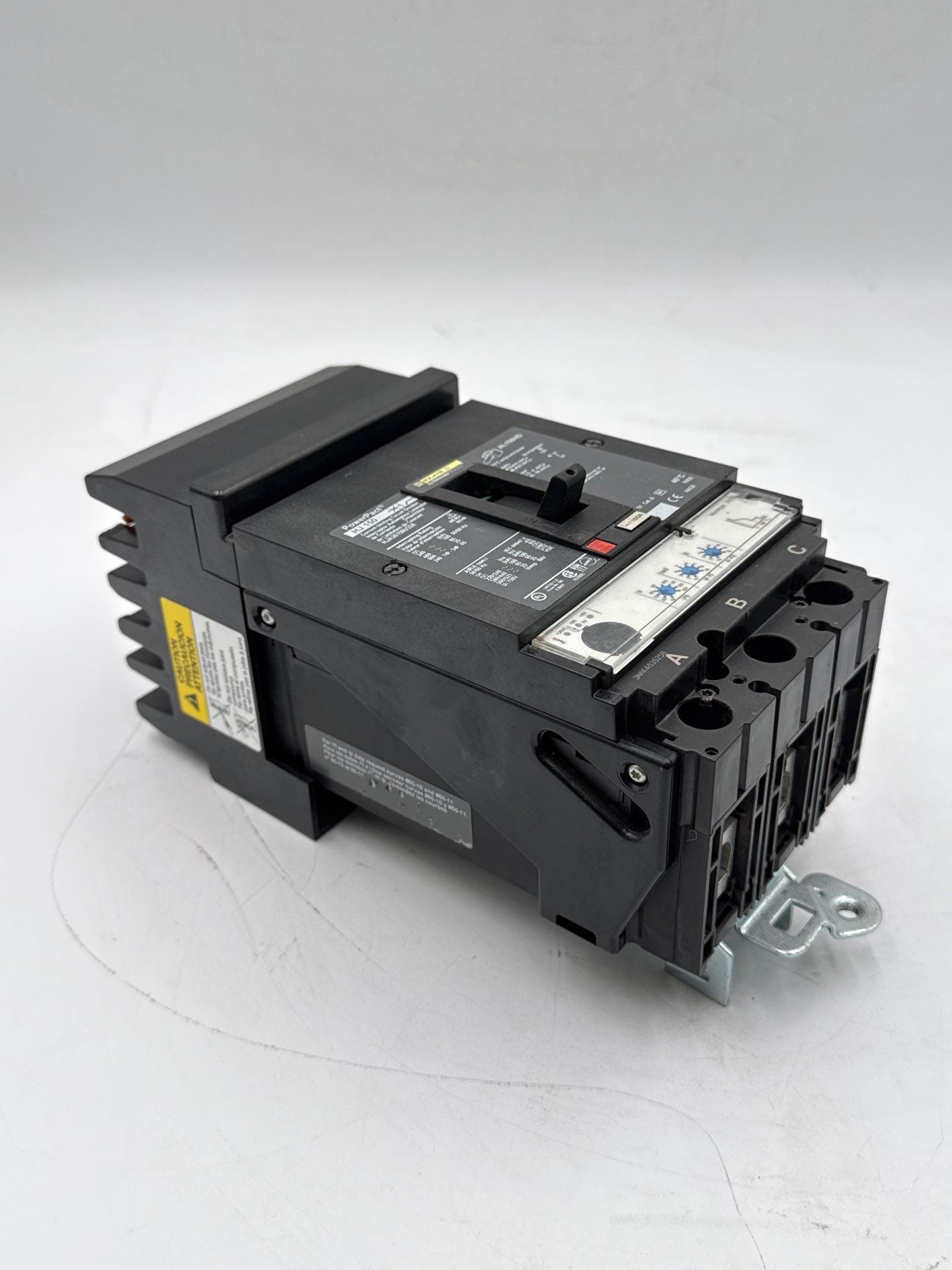 Square D HJA36150U33X I-Line Circuit Breaker 150A 3P 600V HJA 150 Amp 3 Pole Used