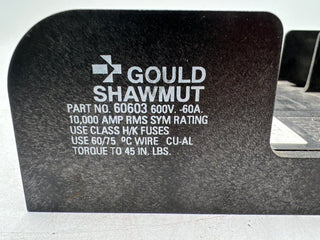 Gould Shawmut 60603 Used
