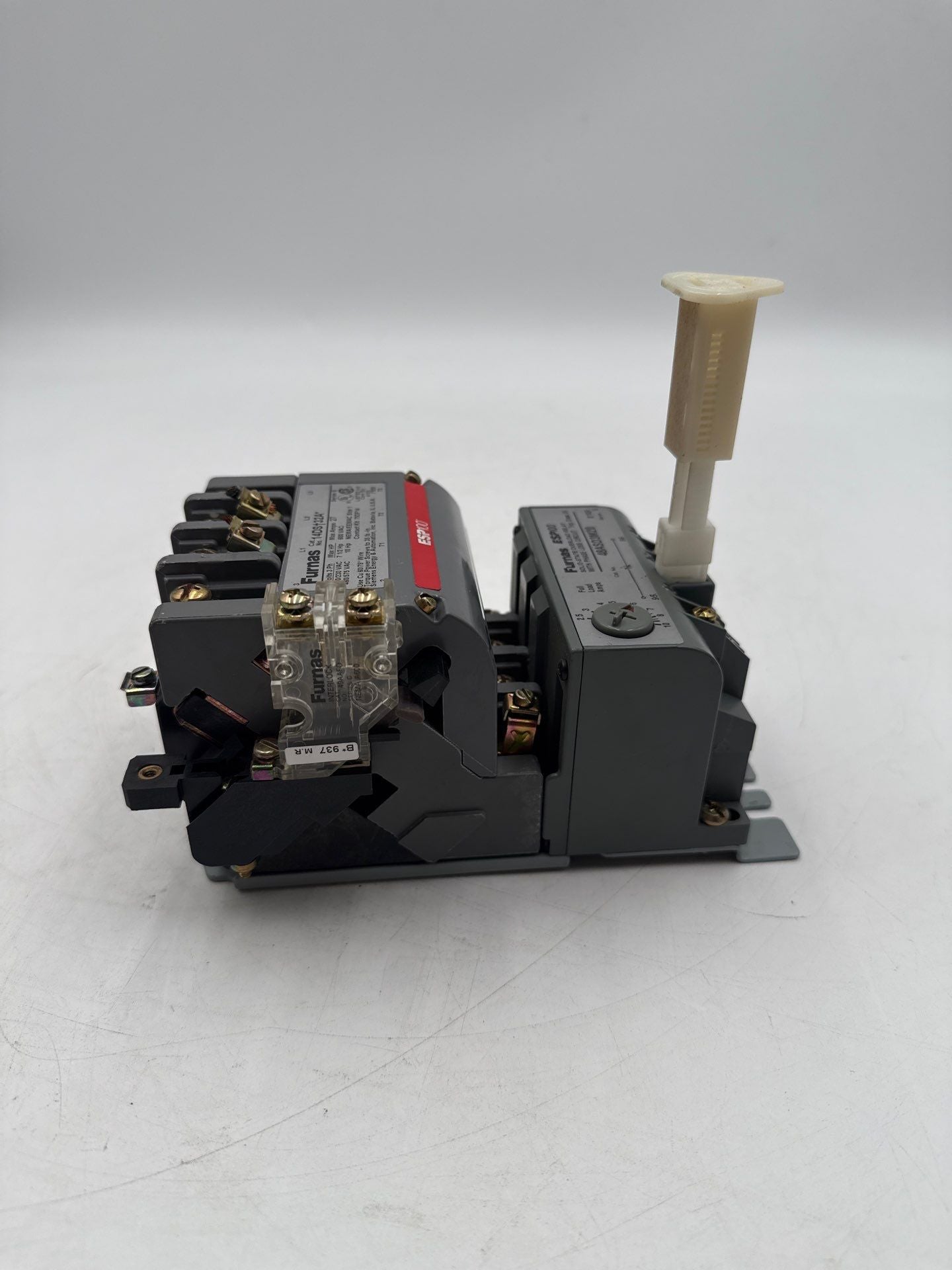 Furnas 14DS+32A Magnetic Starter 27A 3P 600V Size 1 Coil 110-120V 48ASD3M20 Used