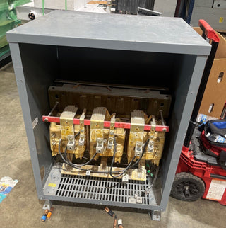112.5kVA Square D 112T3HFISNLP Sorgel Transformer 3PH Pri 480V Sec 208/120V ST105 Used