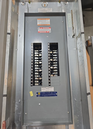 Square D NQOD430L400 Panelboard 400 Amp 208/120V 30 Cir 3PH 4W MLO Panel 400A Used