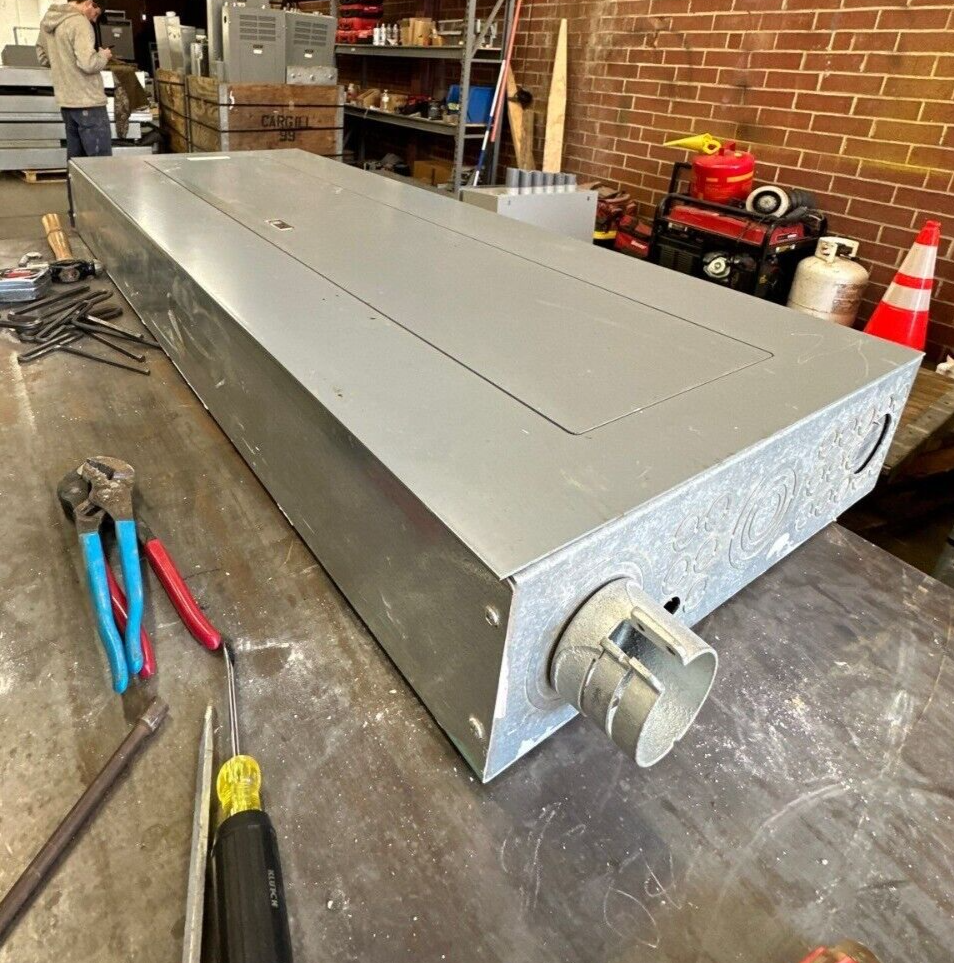 Square D NQOD442M225 NQOD Panelboard 225A 208Y/120V 3PH MCB Indoor Encl 42 Cir P359 Used