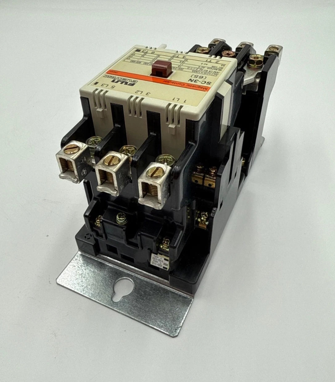 Fuji SC-3N 4NC2H0 Starter 100A 3P 600V 3PH 40HP Coil 110/120V Overload 45-67A New