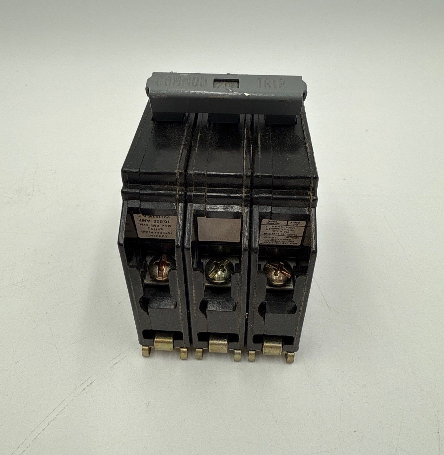 Cutler Hammer CHB320 Circuit Breaker 20A 3P 240V CHB 20 Amp 3 Pole Bolt On Used
