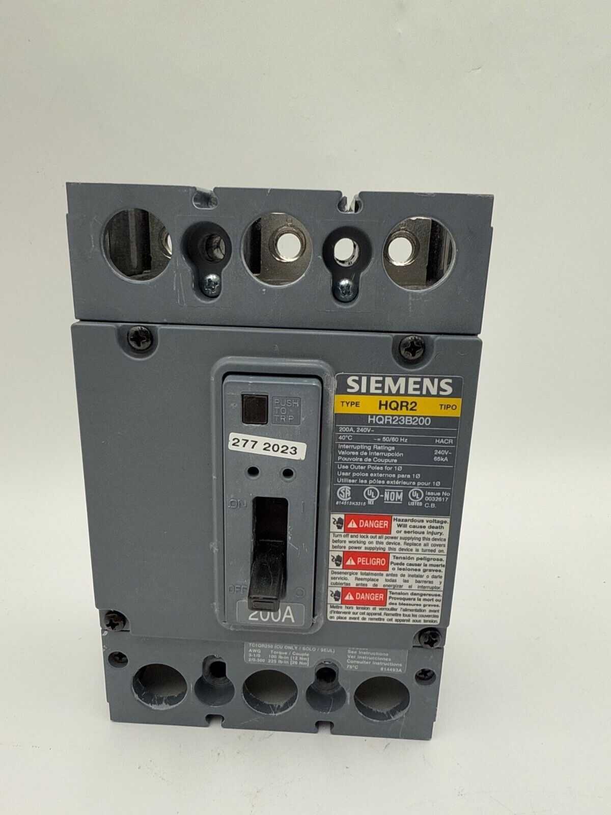 Siemens HQR23B200 Used