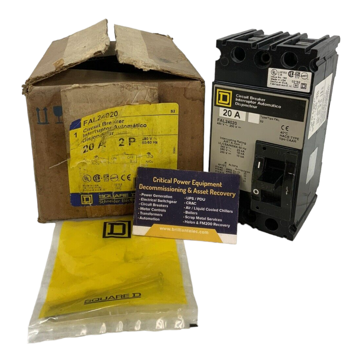 Square D FAL24020 New