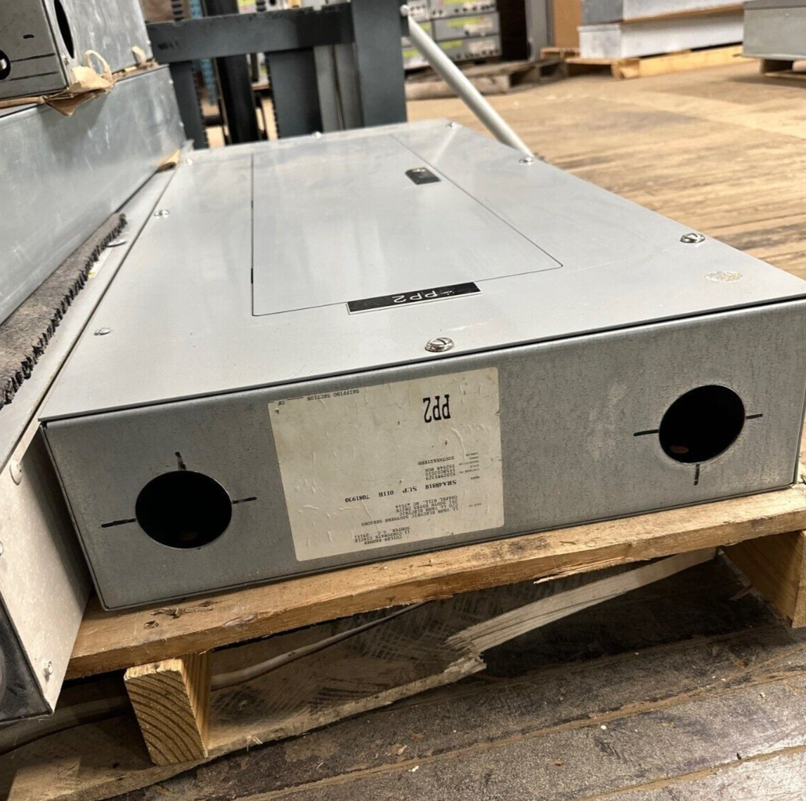 Eaton PRL1A Panelboard 100A 120/208V 3PH 4W 100 Amp MLO 42 Circuit Main Lug P129 Used