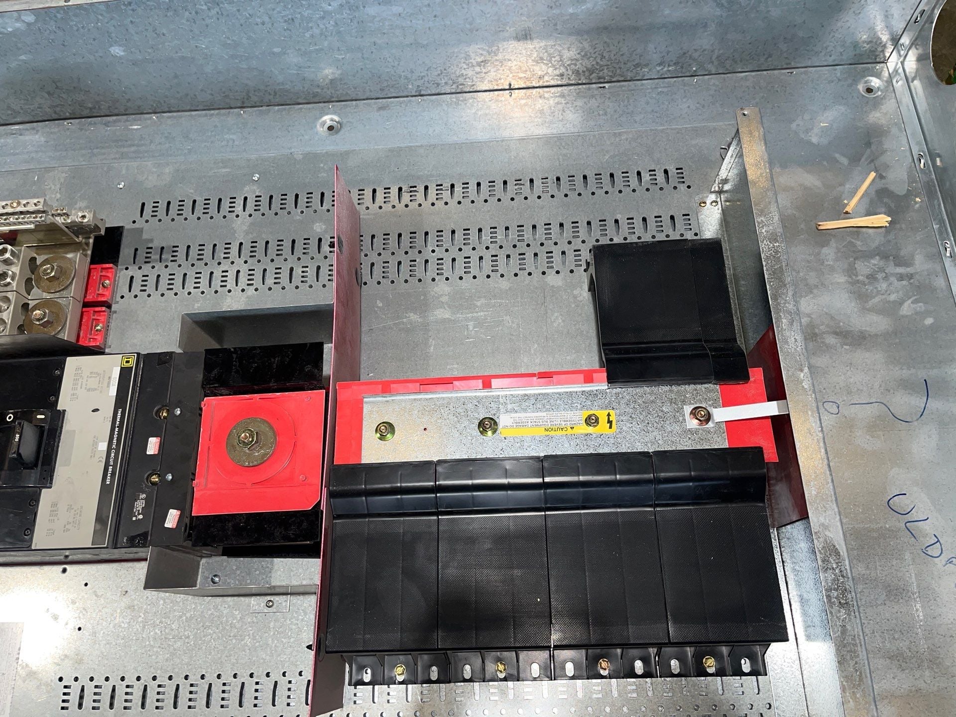 Square D I-Line Panelboard 800A 208/120V 3PH 4W MCB Panel 800 Amp 24Cir MAP36800 Used