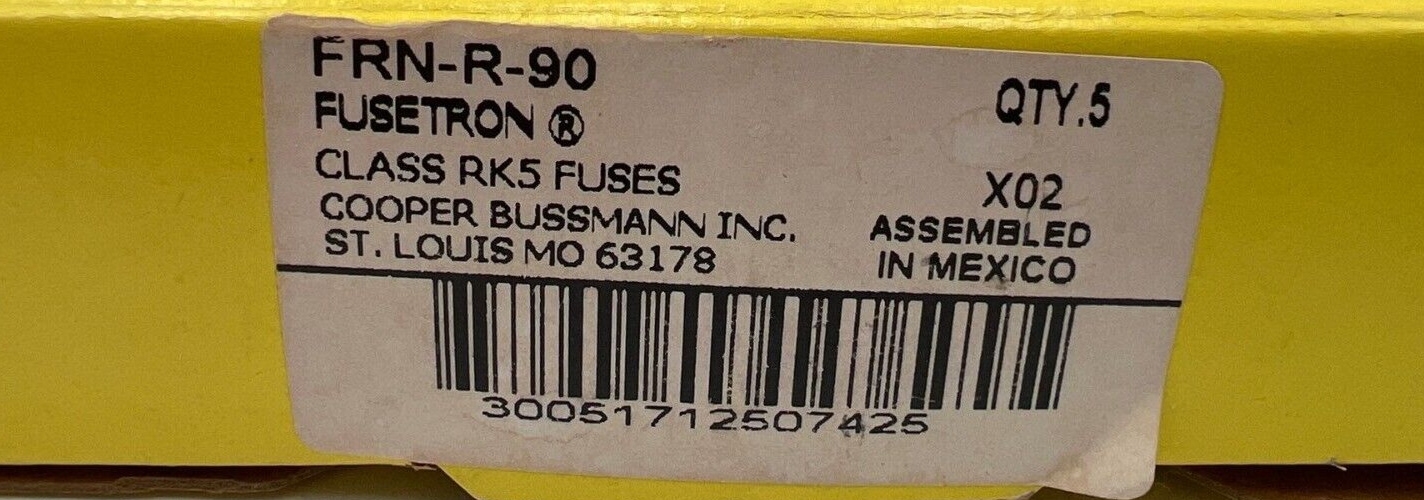 Bussmann FRN-R-90 New