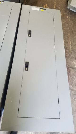GE AQF3422MBX Panelboard 225A 208Y/120V 3PH 4W 42 Circuit Main Lug MLO 225 Amp P011 Used