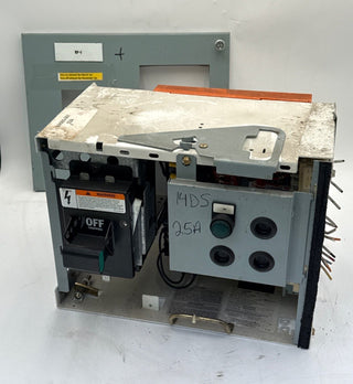 Siemens Model 95+ 12" 25A Combo MCC Bucket Size 1 14DS32A Starter ED63A025 Used
