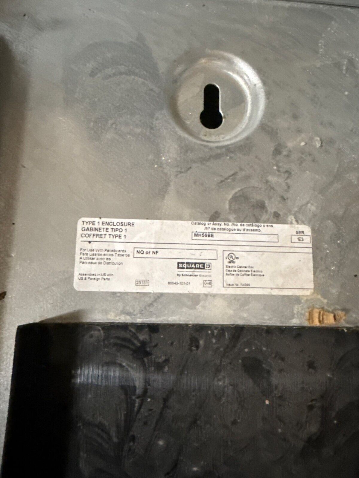 Square D NF442L4C NF Panelboard 400A 600Y/347V 3PH 4W 42 Cir Indoor Encl MLO P657 New