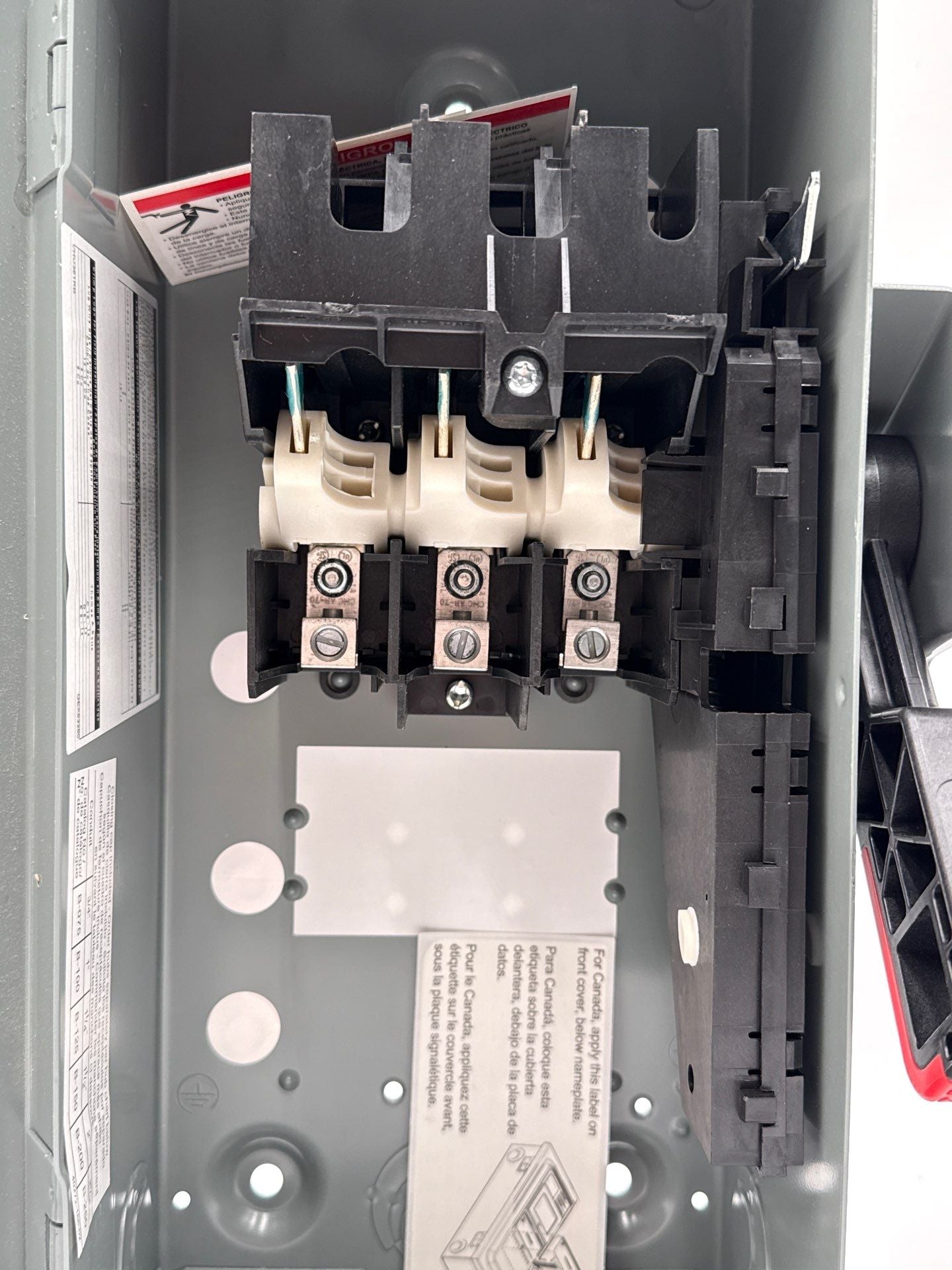 Square D VHU361RB Safety Disconnect Switch 30A 3P 600V VisiPacT 3R Outdoor New