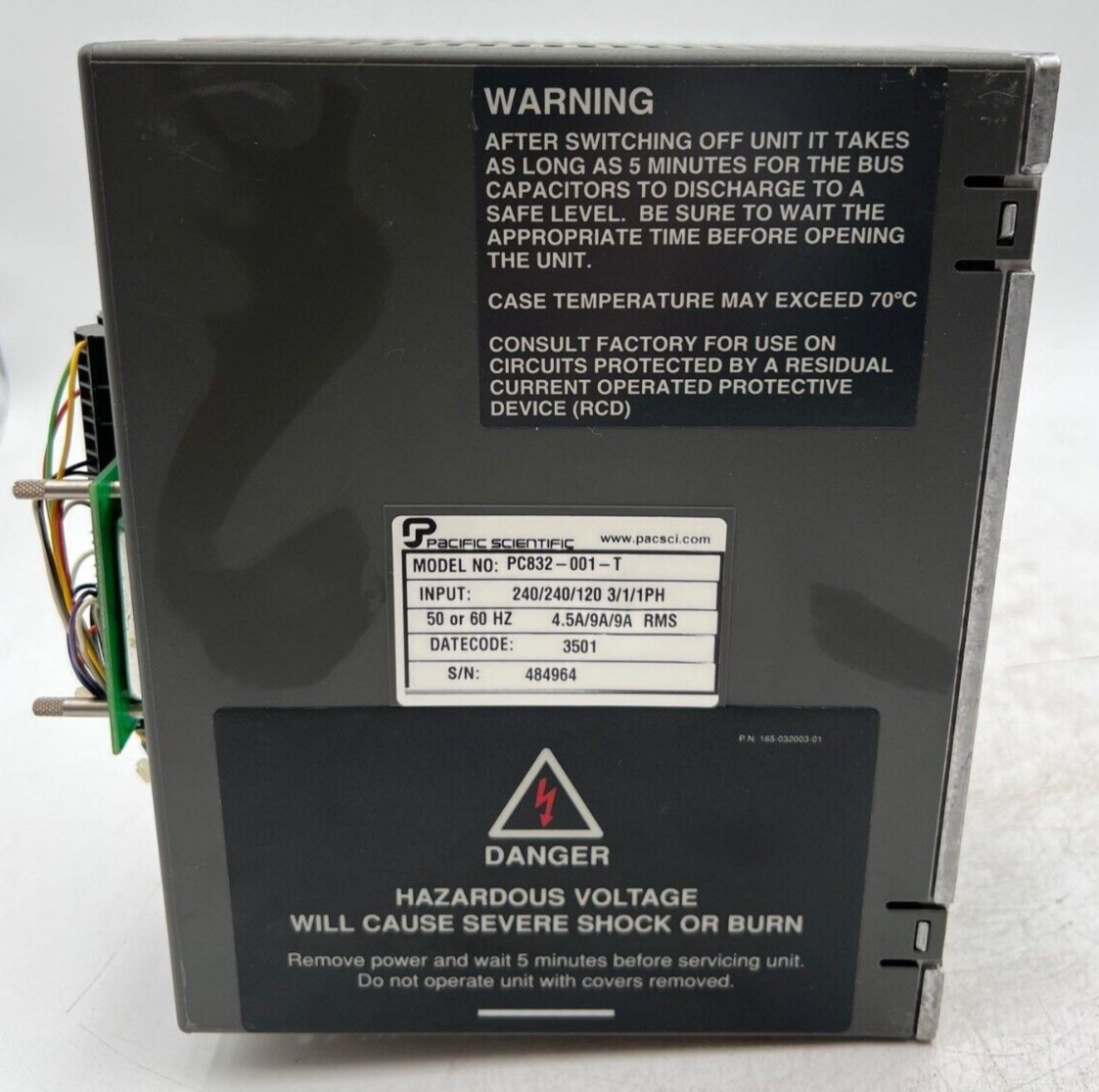 Pacific Scientific PC832-001-T Used