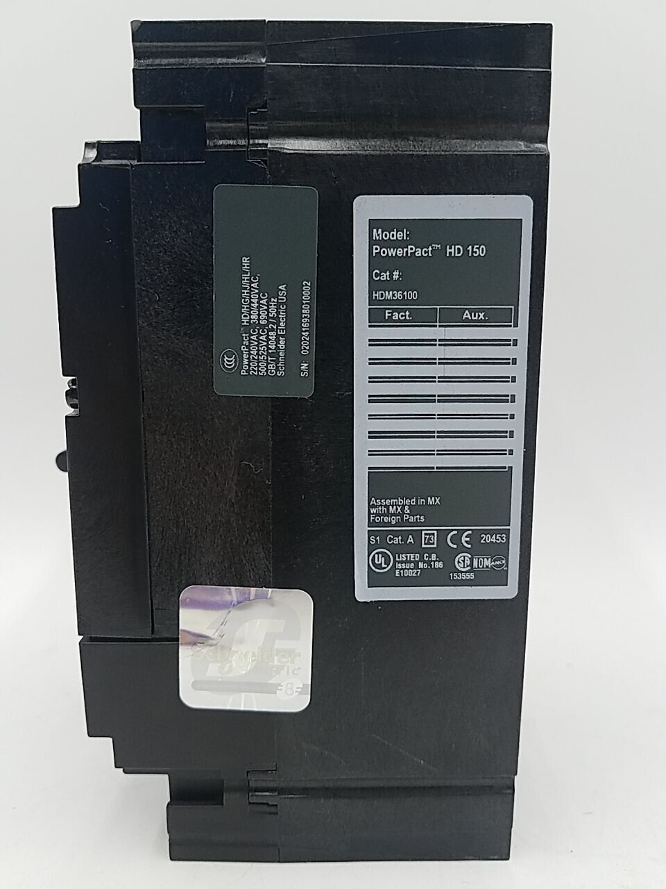 Square D HDM36100 New