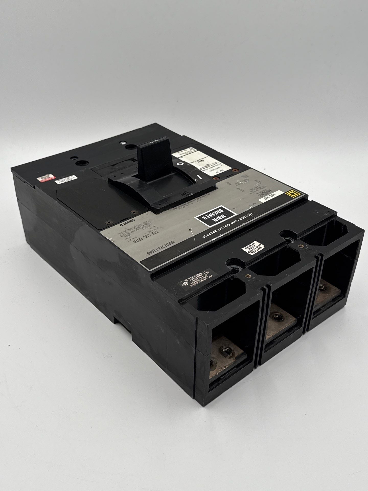 Square D MAP36800 Circuit Breaker 800A 3P 600V Shunt Trip MAP 800 Amp 3 Pole Used