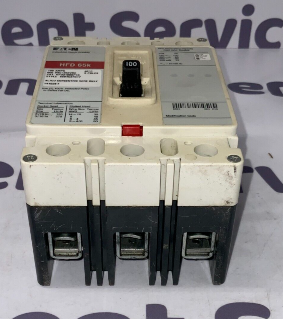 Eaton HFD3100BP10 Used