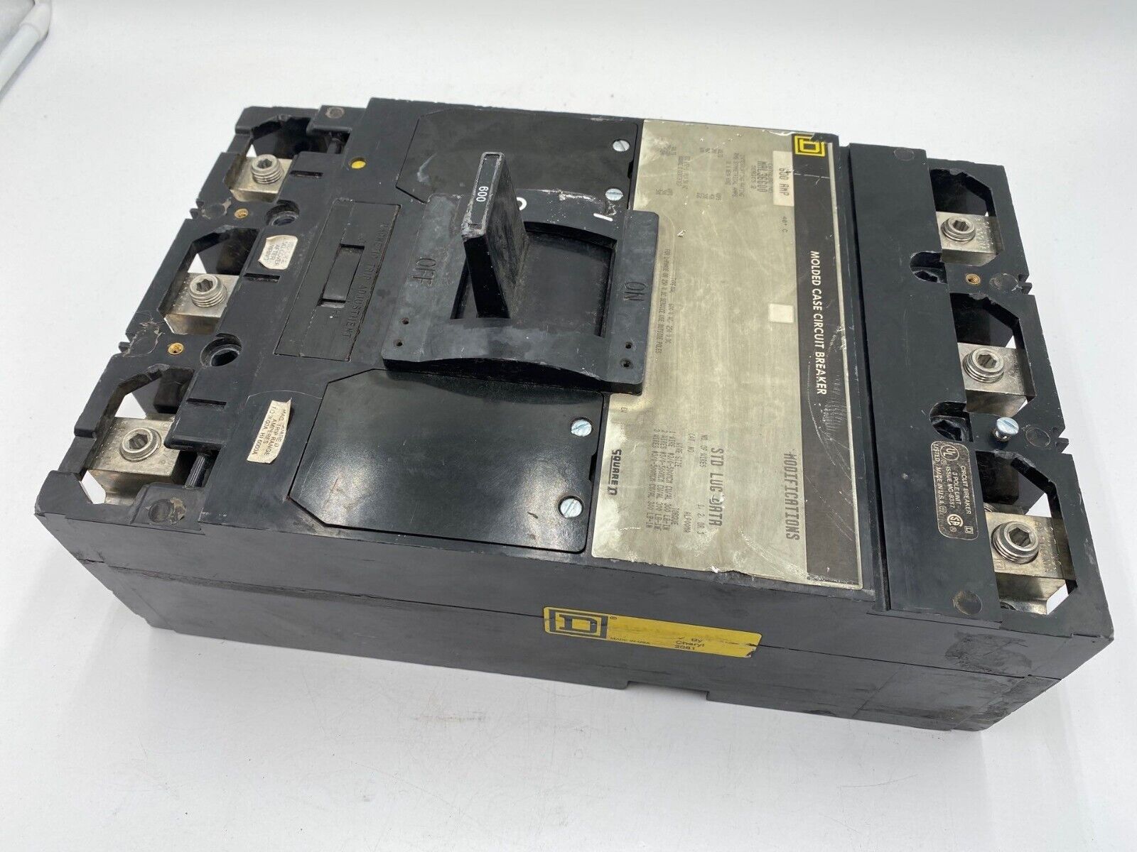 Square D MAL36600 Used