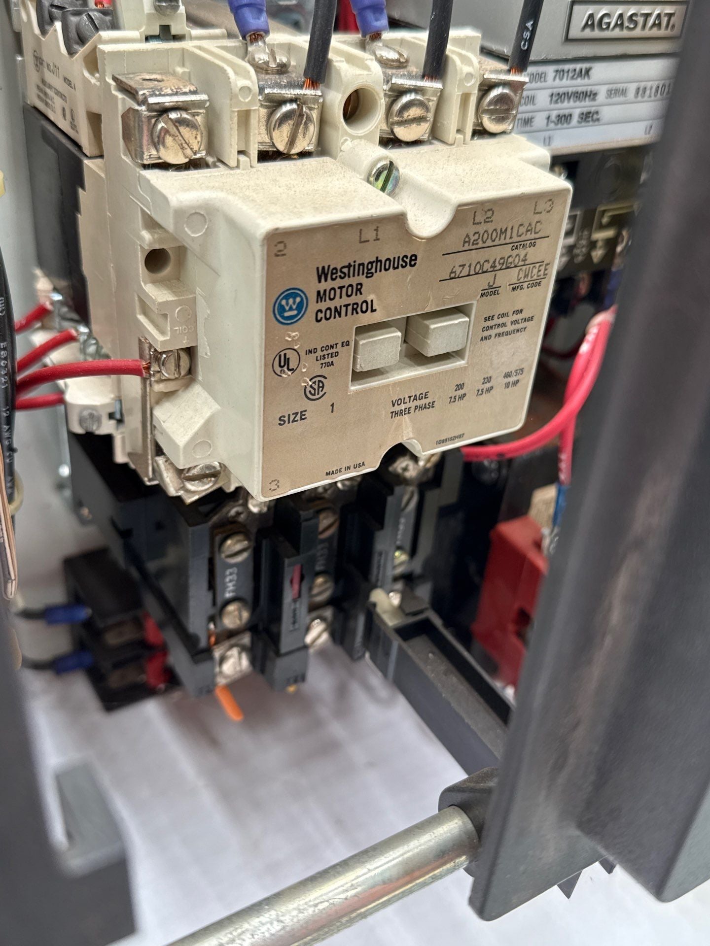 Eaton Freedom 2100 12" 7A Combo MCC Bucket Size 1 Starter HMCP007C0C Used