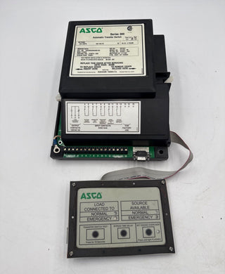 ASCO Series 300 Automatic Transfer Switch 400A 480V 60Hz E00300030400N100 Used