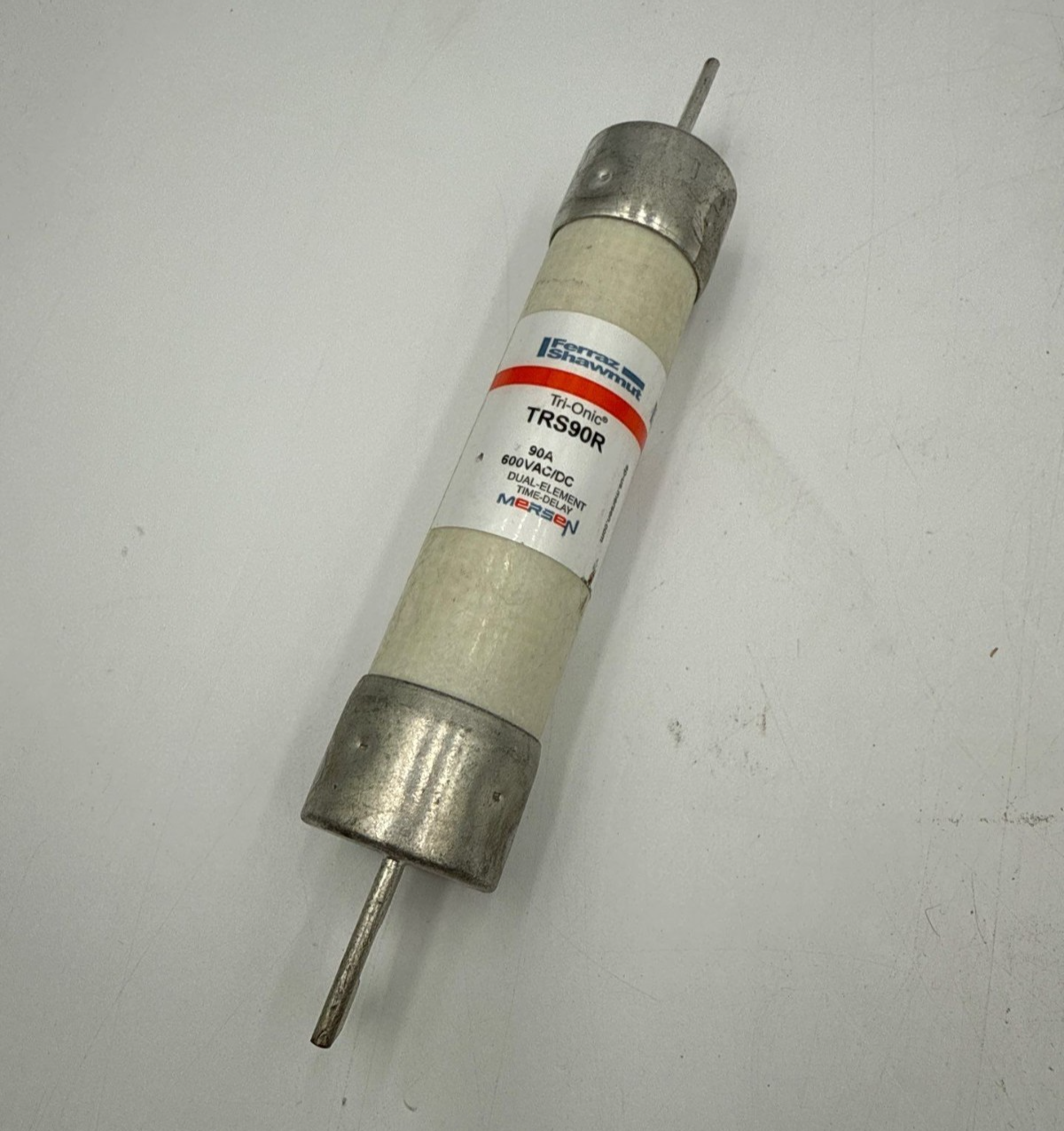 Ferraz Shawmut TRS90R Tri-Onic Fuse 90A 600V Time Delay Mersen 90 Amp Class RK5 Used
