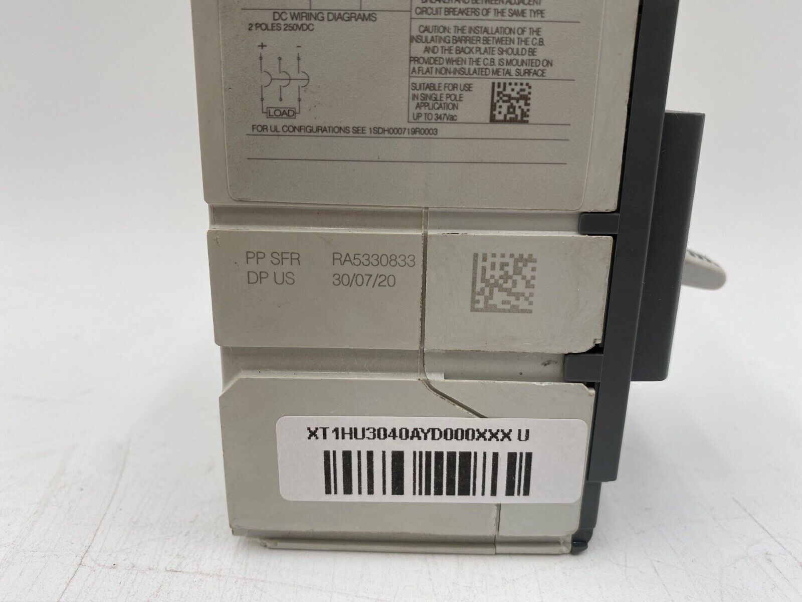 ABB XT1HU3040AYD000XXX Used