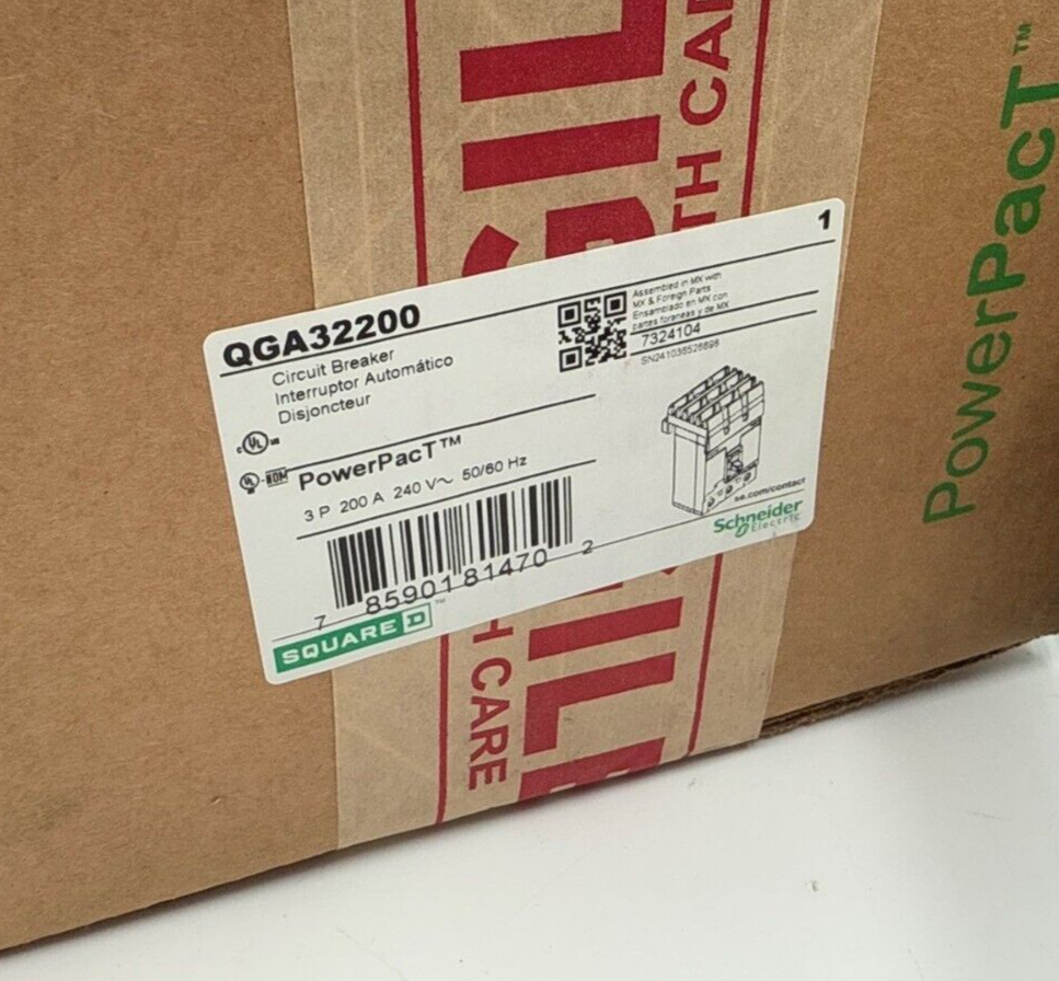 Square D QGA32200 New