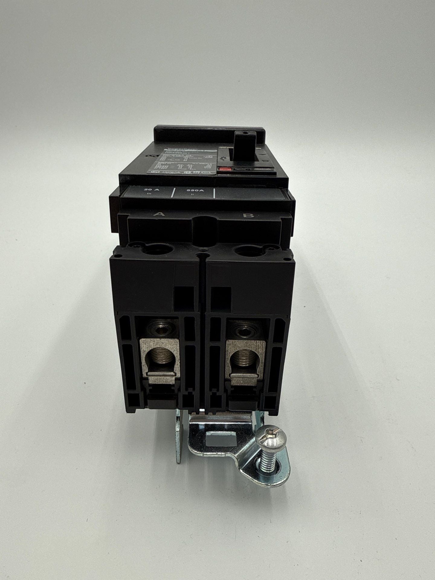 Square D HDA260201 I-Line Circuit Breaker 20A 2P 600V HDA AB Phase 20 Amp Used