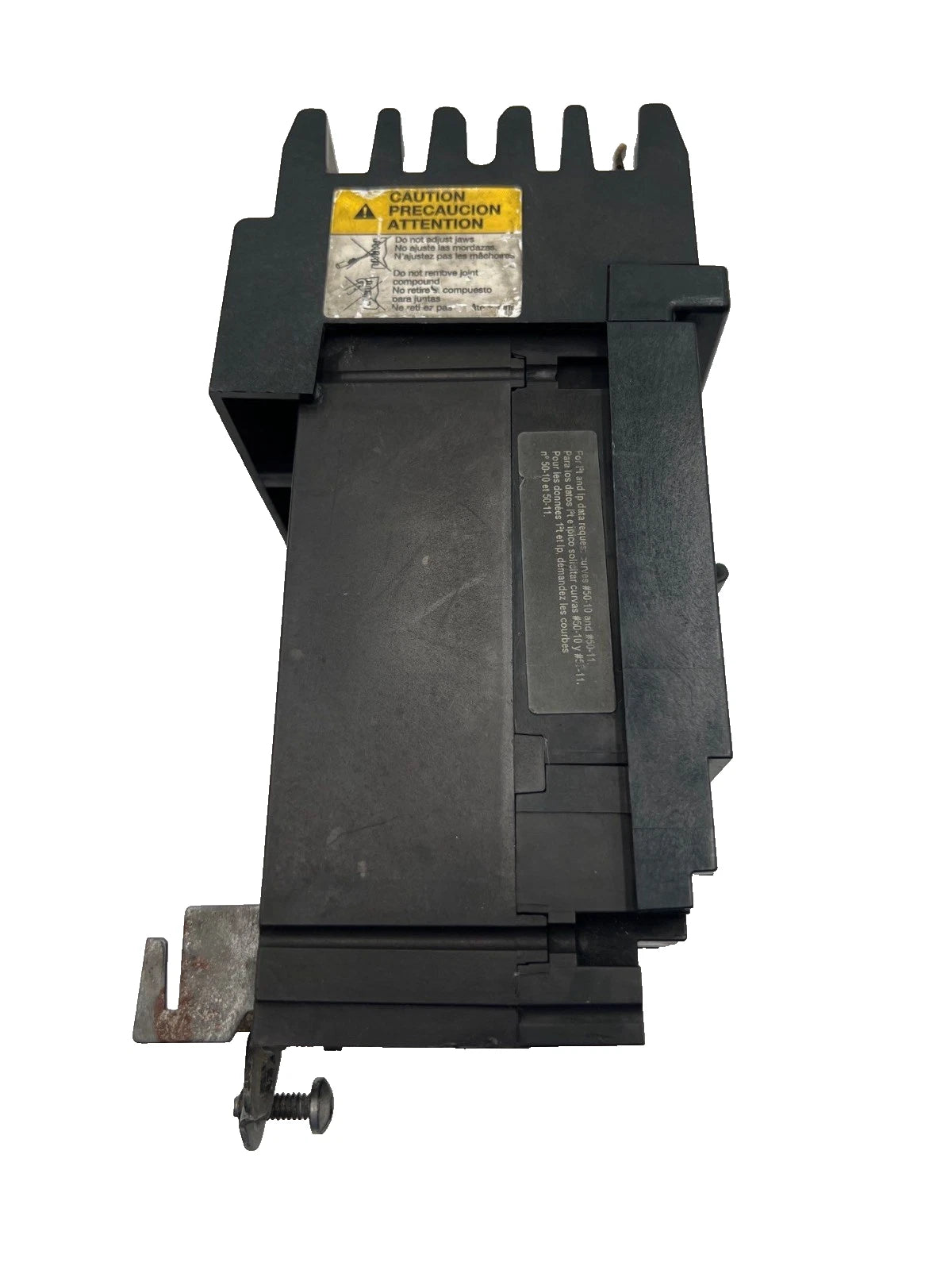 Square D HJA36050 I-Line Circuit Breaker 3 Pole 50 Amp 600V HJA 50A 3P 3PH Used