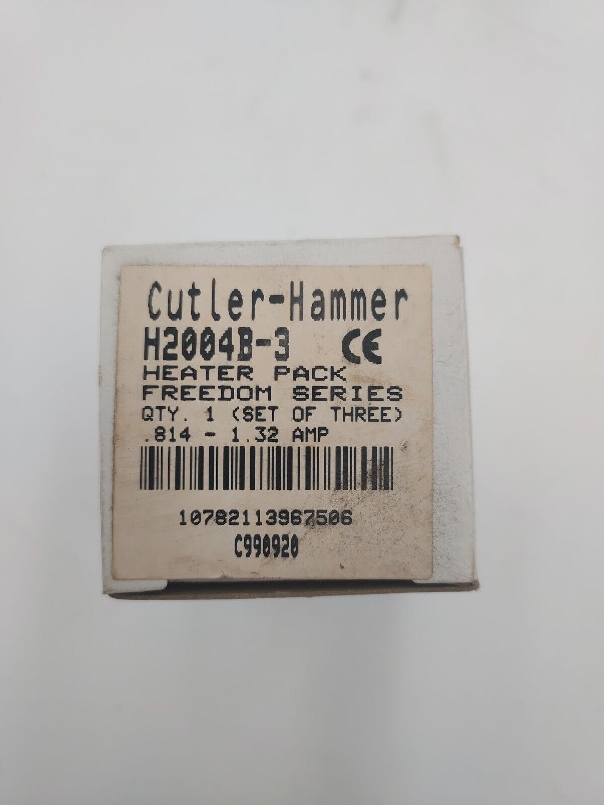 Cutler-Hammer H2004B-3 New