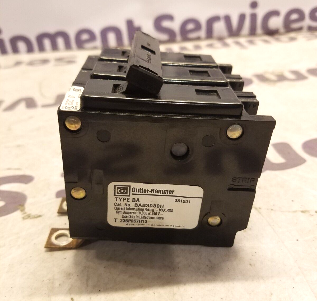 Cutler-Hammer BAB3030H New