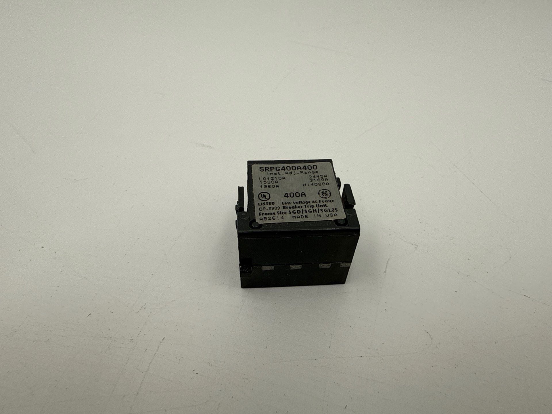 GE SRPG400A400 Rating Plug 400 Amp SRPG400 400A Frame SGDA SGHA SGLA SGPA Used
