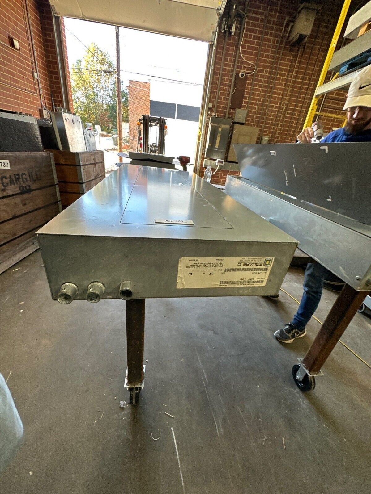 Square D NQOD Panelboard 225A 208/120V 3PH 4W MCB Q2L3100 42 Circuit Indoor Encl P356 Used