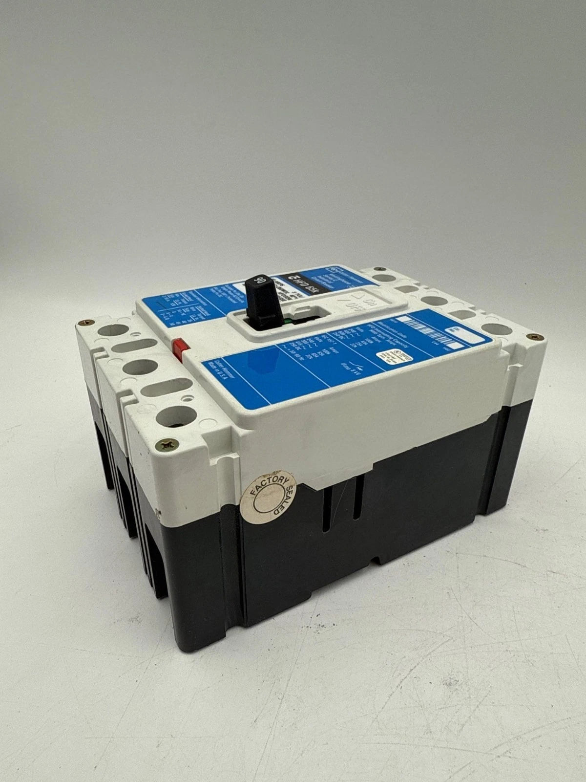 Cutler Hammer HFD3090 Circuit Breaker 90A 600V 3P HFD 65k 90 Amp 3 Pole Used Used