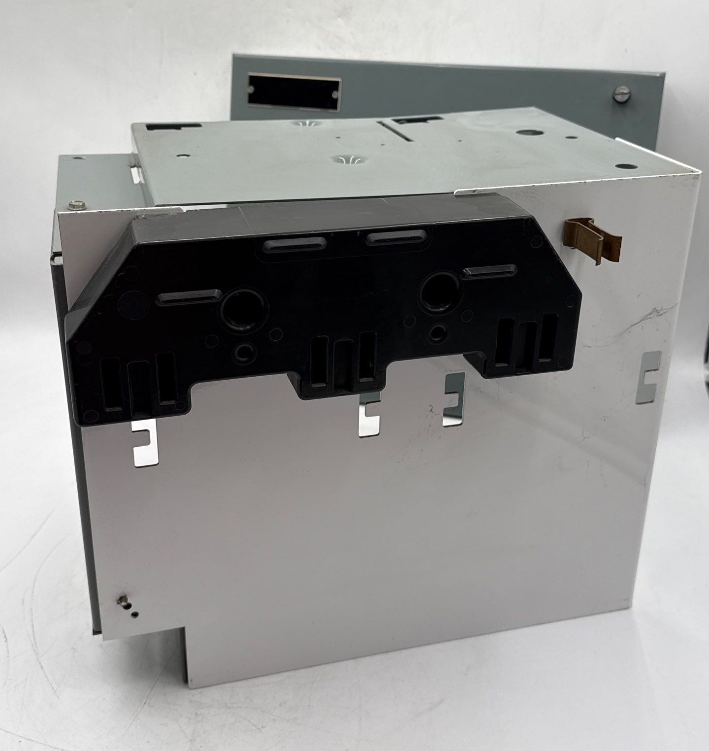 Allen Bradley 2100 12in MCC Bucket Blank Shelf Empty Unit Insert with Door Used