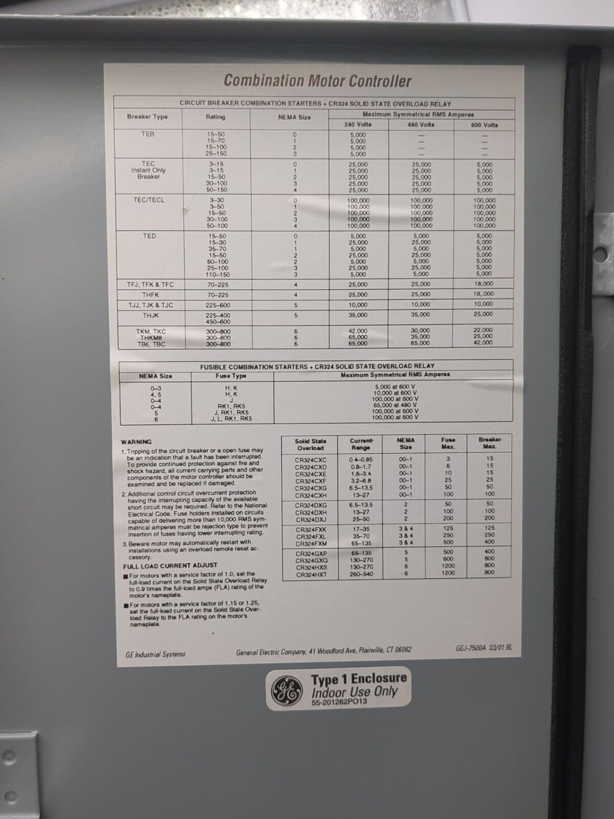 GE CR308D1042WXDTLDH New