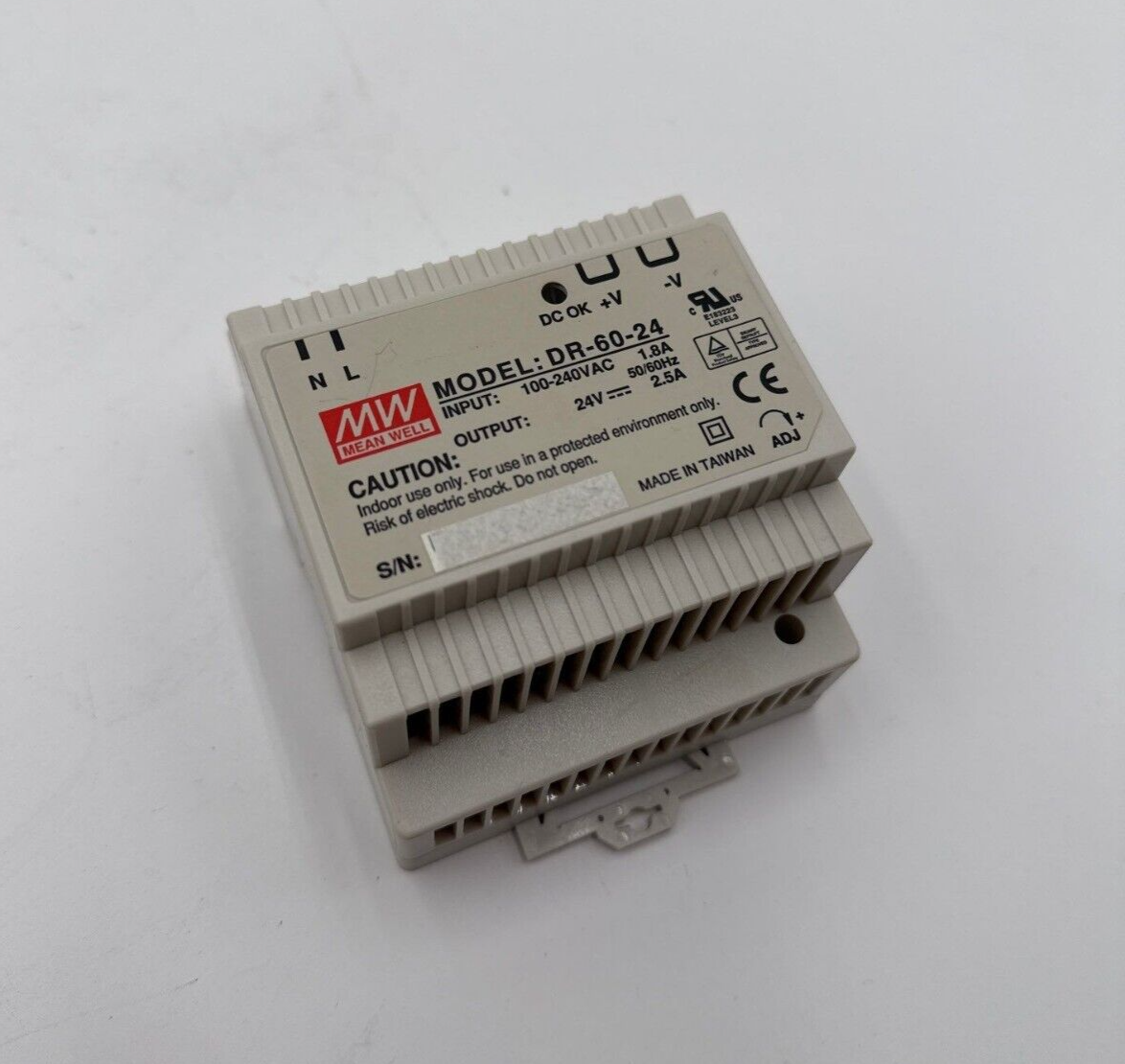 MEAN WELL DR-60-24 Used