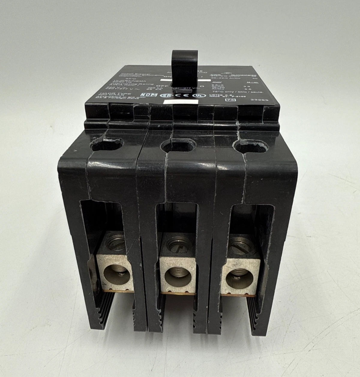 Square D EJB34035 Circuit Breaker 35A 3P 480/277V EJB Bolt On 35 Amp 3 Pole New